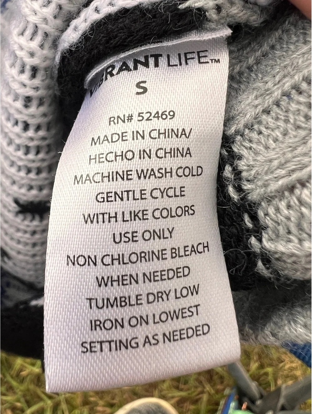 Vibrant Life Star Llama Dog Sweater Small
